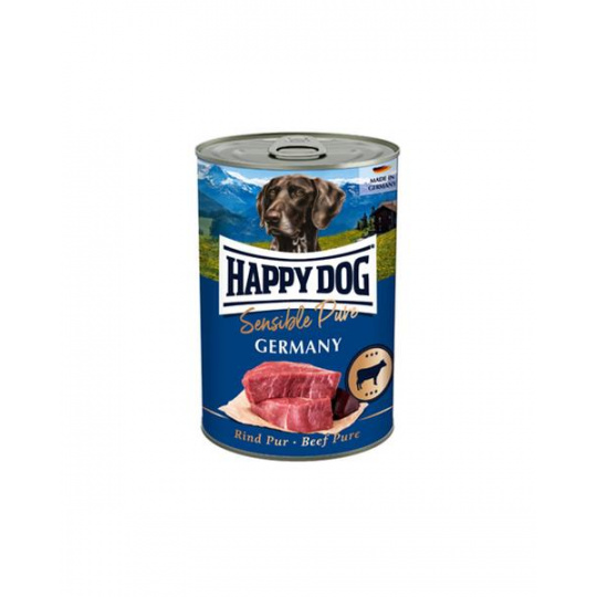 Happy Dog PREMIUM - Fleisch Pur - hovädzie mäso konzerva 400 g Happy Dog PREMIUM - Fleisch Pur - hovädzie mäso konzerva 400 g