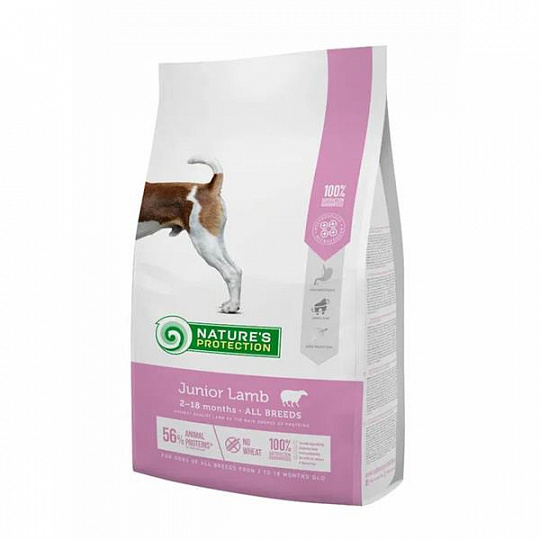 Natures P dog junior lamb all breed 7,5 kg Natures P dog junior lamb all breed 7,5 kg