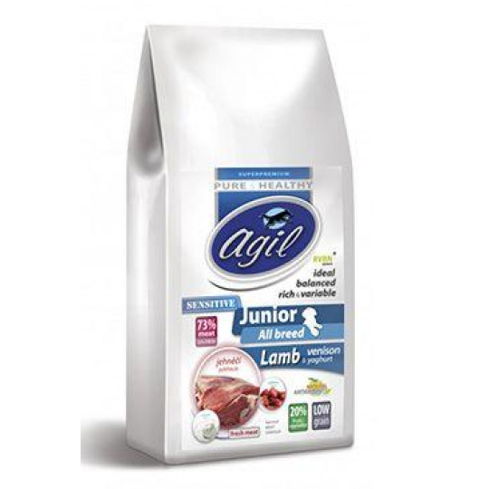 Agil Junior All Breed Sensitive GF Lamb&Venison 10kg