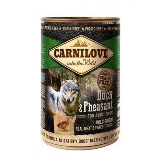 Carnilove Wild konz Meat Duck & Pheasant 400g