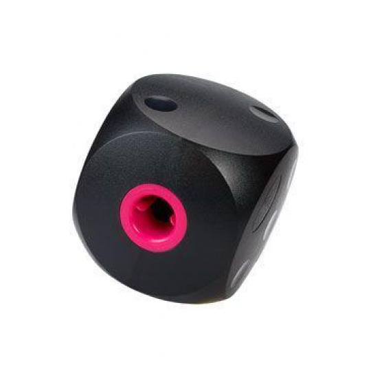 Hračka pes BUSTER Mini Cube čierna 9cm, S