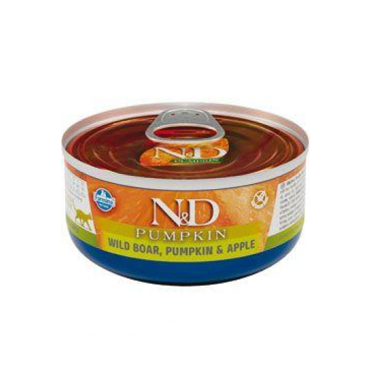 N&D CAT PUMPKIN Adult Boar & Apple 70g N&D CAT PUMPKIN Adult Boar & Apple 70g