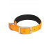 Obojok pes SOFT nylon 25mm/55cm oranžová Zolux
