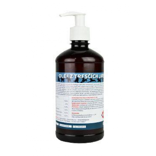 Olej z tresčích pečení pre psy ZEUS 100% 500ml