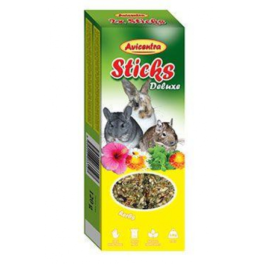 Avicentra tyčinky veľký hlodavec - bylinky 2ks