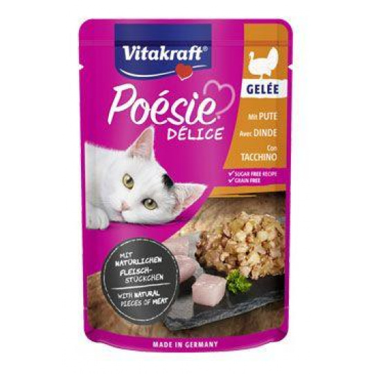 Vitakraft Cat Poésie DéliGelee kapsa krůtí 85g