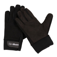 Fitness rukavice Full Finger Black - GymBeam Fitness rukavice Full Finger Black - GymBeam