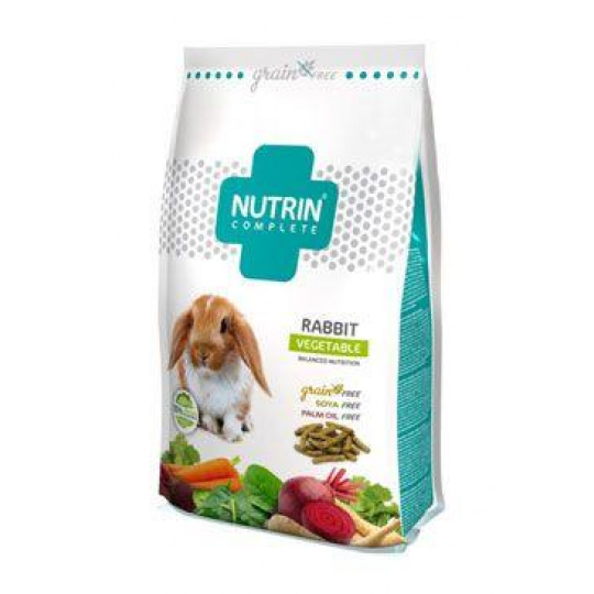 Nutrin Complete Grain Free Králik Vegetable 400g