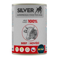 IRONpet Silver Dog konz. Hovädzie mäso 400g
