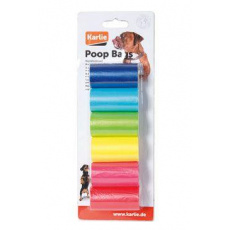 Vrecká na psie exkrementy 6x20ks dúhové KAR Vrecká na psie exkrementy 6x20ks dúhové KAR