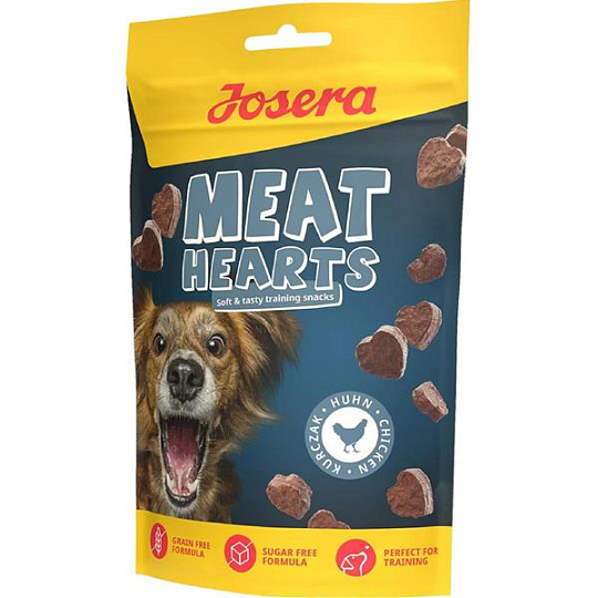 Josera pamlsok Dog Meat Hearts Chicken 70 g Josera pamlsok Dog Meat Hearts Chicken 70 g
