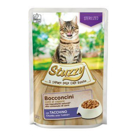 Stuzzy Cat kapsička Adult Sterilised moriak 85g