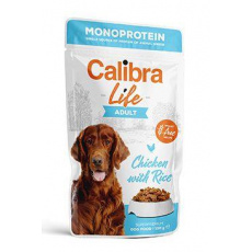 Calibra Dog Life kapsička Adult Chicken 150g