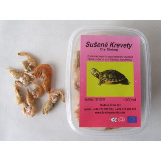 KREVETY, sušené v krabičke 200 ml KREVETY, sušené v krabičke 200 ml