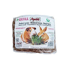 Apetit hlodavčia tráva REFILL náhr.rohož,semienka 3x30g Apetit hlodavčia tráva REFILL náhr.rohož,semienka 3x30g