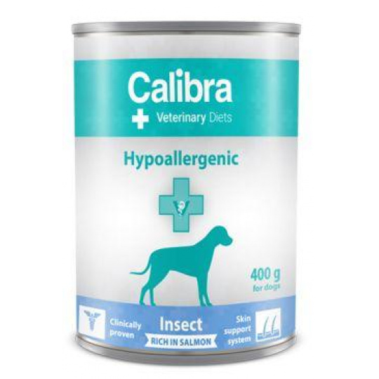 Calibra VD Dog konz. Hypoalergén. Insect&Salmon 400g Calibra VD Dog konz. Hypoalergén. Insect&Salmon 400g
