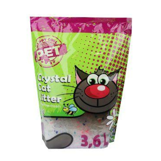 Podestýlka Happy Cool Pet Silica s vůní 3,6l