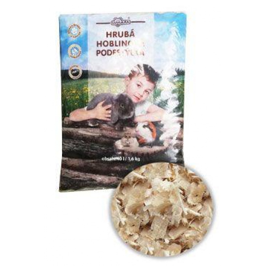 Hobliny hrubá podestýlka LIMARA 40l/1,6kg