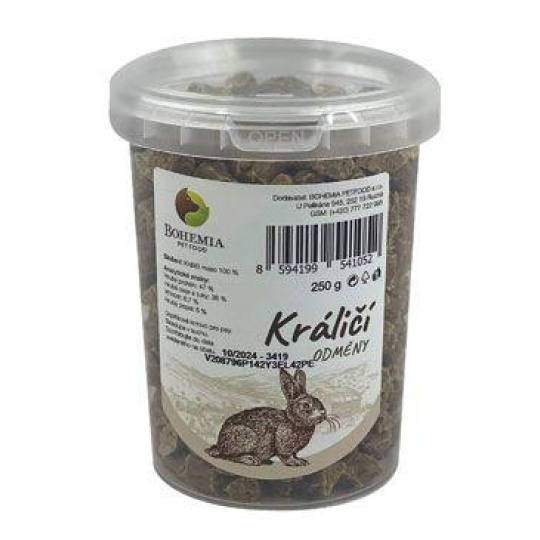 BOHEMIA Odměny  Králičí 250g