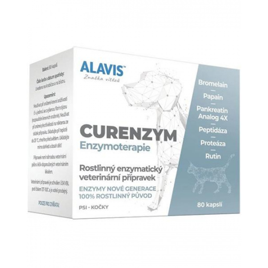 ALAVIS CURENZYM Enzymoterapia 80 cps. ALAVIS CURENZYM Enzymoterapia 80 cps.
