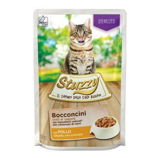 Stuzzy Cat kapsička Adult Sterilised kuracie 85g Stuzzy Cat kapsička Adult Sterilised kuracie 85g