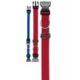 Obojok nylon CLUB C 32cmx10mm červený FP 1ks