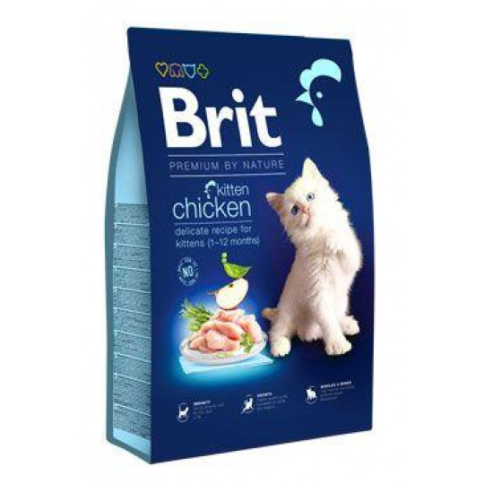 Brit Premium Cat by Nature Kitten Chicken 800g