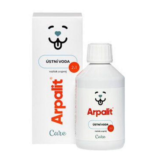 Arpalit Care ústna voda 2v1, roztok a sprej 250ml