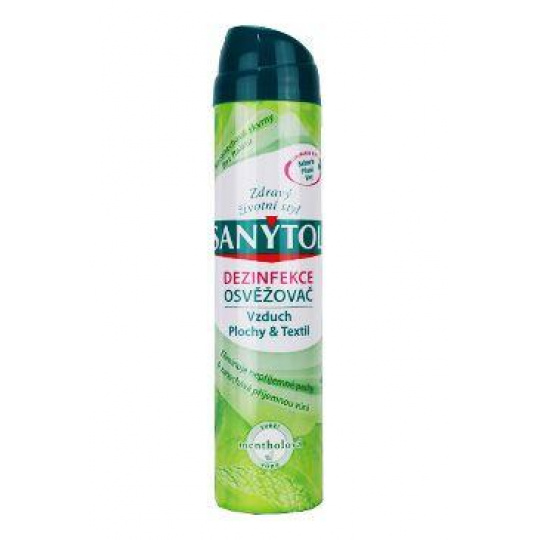 SANYTOL dezinfekčný osviež.vzduchu s mentolovou vôňou 300ml