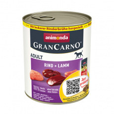 GRANCARNO Adult - hovädzie, jahňacie 800g