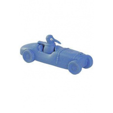 Hračka pes BUGATTI latex, pískacia, modrá 19cm Kiwi