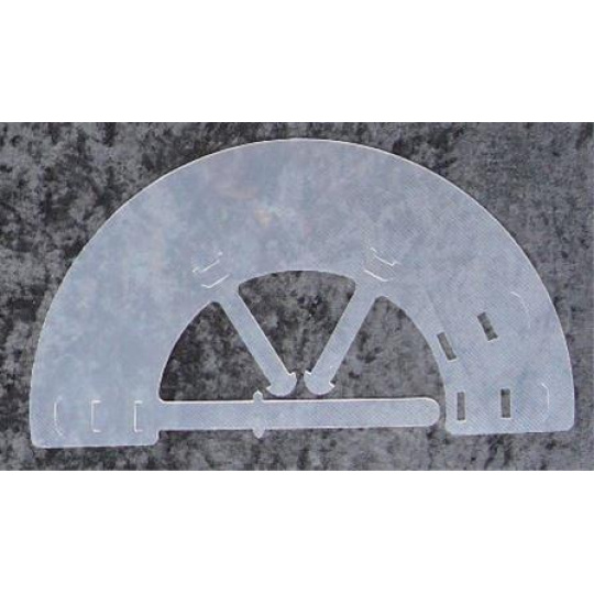 Golier ochranný Classic číry 7,5 cm Golier ochranný Classic číry 7,5 cm