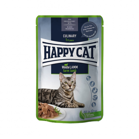 Happy Cat kapsička Culinary Weide-Lamm 85g Happy Cat kapsička Culinary Weide-Lamm 85g