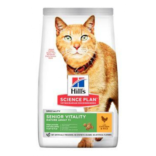 Hill's Fel. SP Adult 7+ Senior Vitality Chicken 7kg