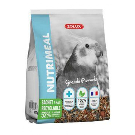 Krmivo pre stredné papagáje NUTRIMEAL 800g Zolux