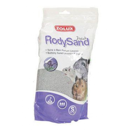 Piesok pre hlodavce RodySand Fresh Lavender 2l Zolux Piesok pre hlodavce RodySand Fresh Lavender 2l Zolux