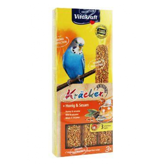 Vitakraft Bird Kräcker Andulka med/sézam tyčinka 3ks Vitakraft Bird Kräcker Andulka med/sézam tyčinka 3ks
