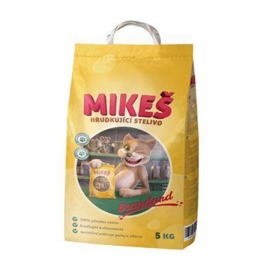 Mikeš Standard Podstielka mačka pohlc. pachu 5kg Mikeš Standard Podstielka mačka pohlc. pachu 5kg