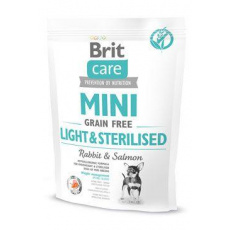 Brit Care Dog Mini Grain Free Light & Sterilised 400g Brit Care Dog Mini Grain Free Light & Sterilised 400g