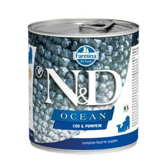 N&D DOG OCEAN Puppy Codfish & Pumpkin 285g N&D DOG OCEAN Puppy Codfish & Pumpkin 285g