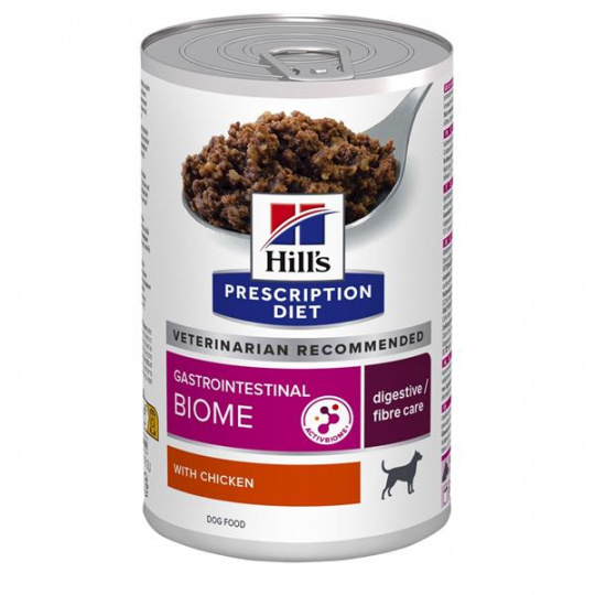 HILLS PD Ca Adult GI BIOME Chicken Konzerva 370 g HILLS PD Ca Adult GI BIOME Chicken Konzerva 370 g
