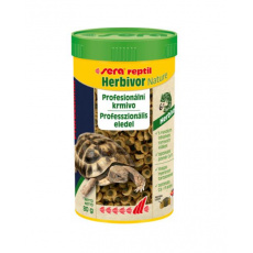 Sera Reptil Professional Herbivor Nature krmivo pre bylinožravé plazy, suchozemské korytnačky a leguány 250 ml
