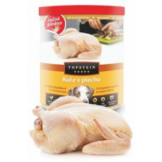 Topstein Kurča v plechu 800g