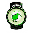 Hračka pes GLOW RING MAXI pláv.a lietajúci z TPR Kiwi