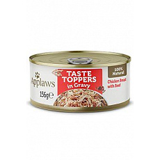 Applaws Dog konz. Toppers Gravy kurča s hovädzím 156g