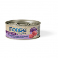 MONGE NATURAL tuniak s kuracími prsiami a hovädzím pre mačky 80 g