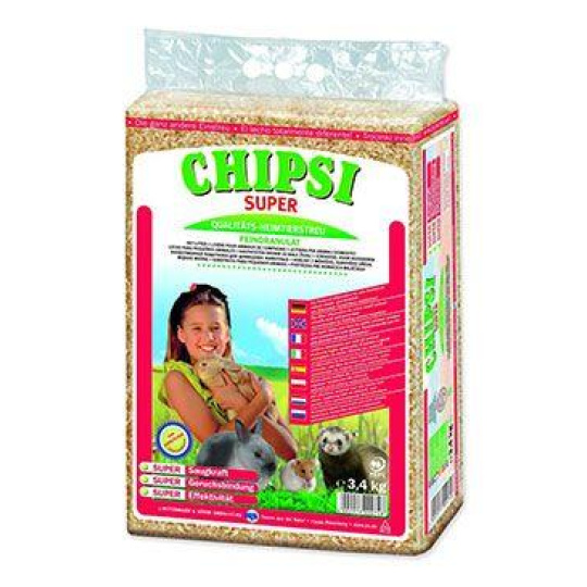 Podstielka Chipsy super pre hlodavce (hobliny) 3,4 kg