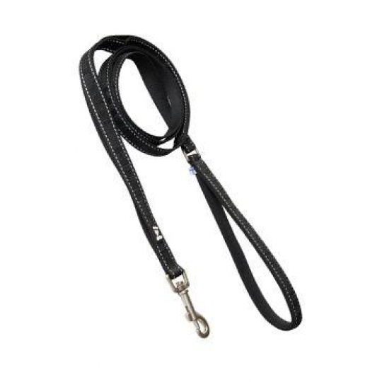 Vodítko Hurtta Casual Reflective ECO čierne 180cm/20mm Vodítko Hurtta Casual Reflective ECO čierne 180cm/20mm