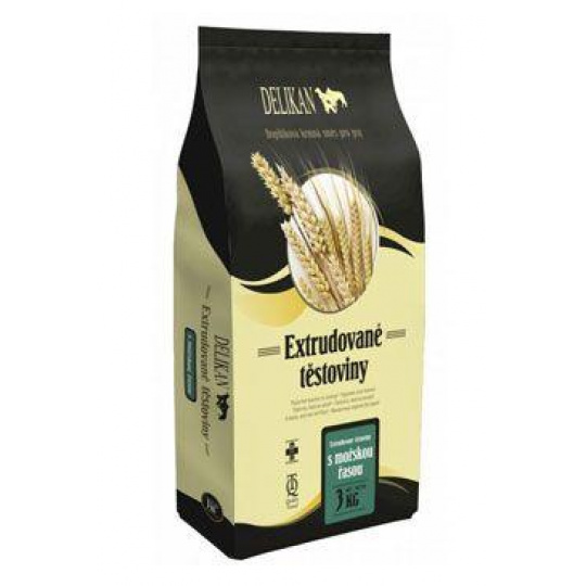 Cestoviny instantné + riasa pre psy 3kg