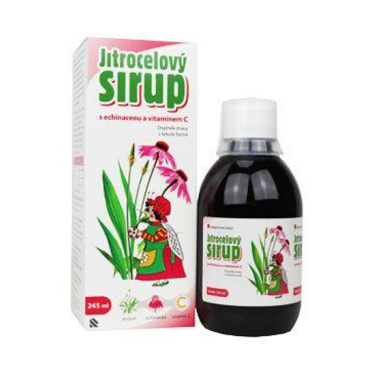 Sirup Jitrocelový 320g s vit. C/Echinace Herbacos